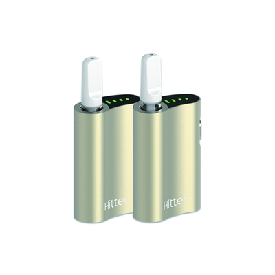एडजस्टेबल वोल्टेज सीबीडी वेप बैटरी मेटल कर्व्ड चैंबर प्रीहीट 550mah 4.2V