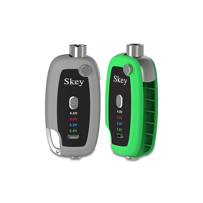 4 वोल्टेज एडजस्टेबल 510 थ्रेड बैटरी 500mah 3.2V 3.6V कैनबिस ऑयल