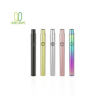 परिवर्तनीय वोल्टेज 510 सीबीडी Vape बैटरी 400mah स्लिम बैटरी Vaporizer